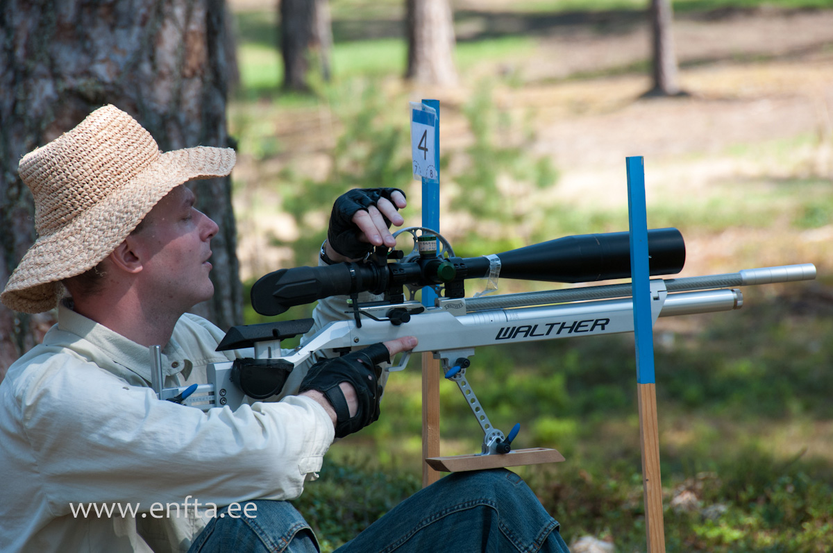 Aron Jalakas, Walther LG 400 FT, Nikko Stirling Diamond 10-50x60